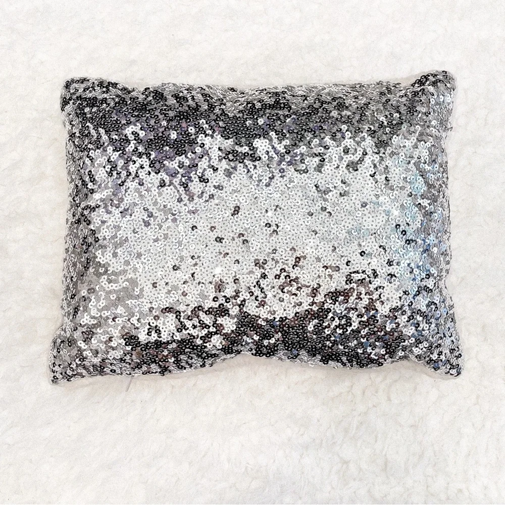 pb teen sequin reversible decorative accent pillow